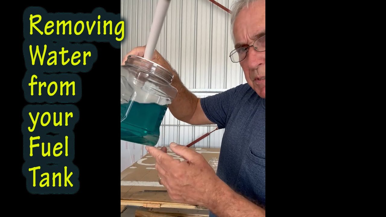How To Get Water Out Of My Gas Tank How To Fix Water In Gas Tank