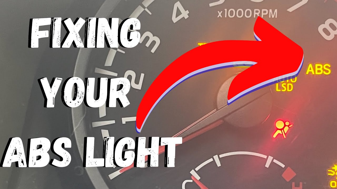 How Do You Fix The Abs Light