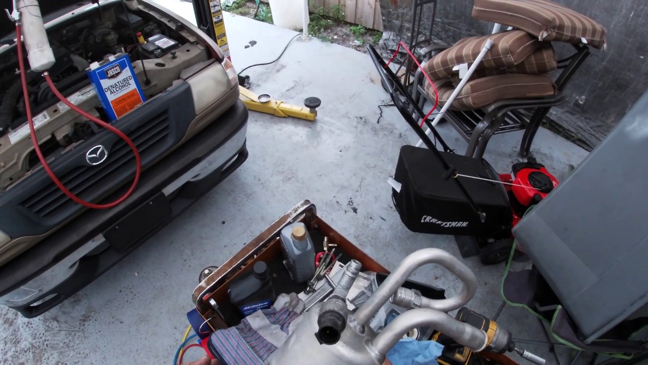 How To Flush A Vehicle Ac System How to flush car a/c system with diy flush tool - YouTube