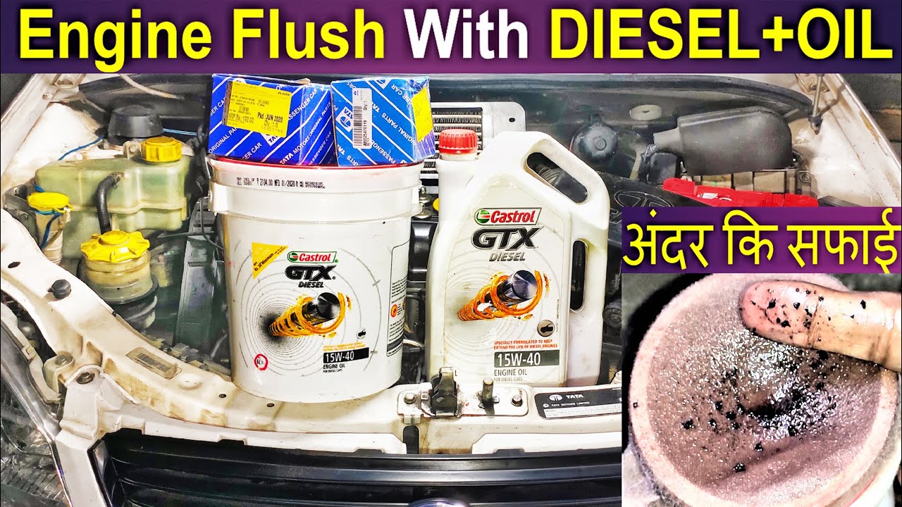 How To Flush Diesel Out Of A Gas Engine