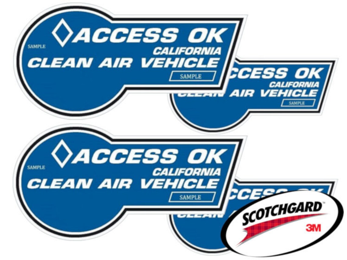 How To Get Hov Sticker California