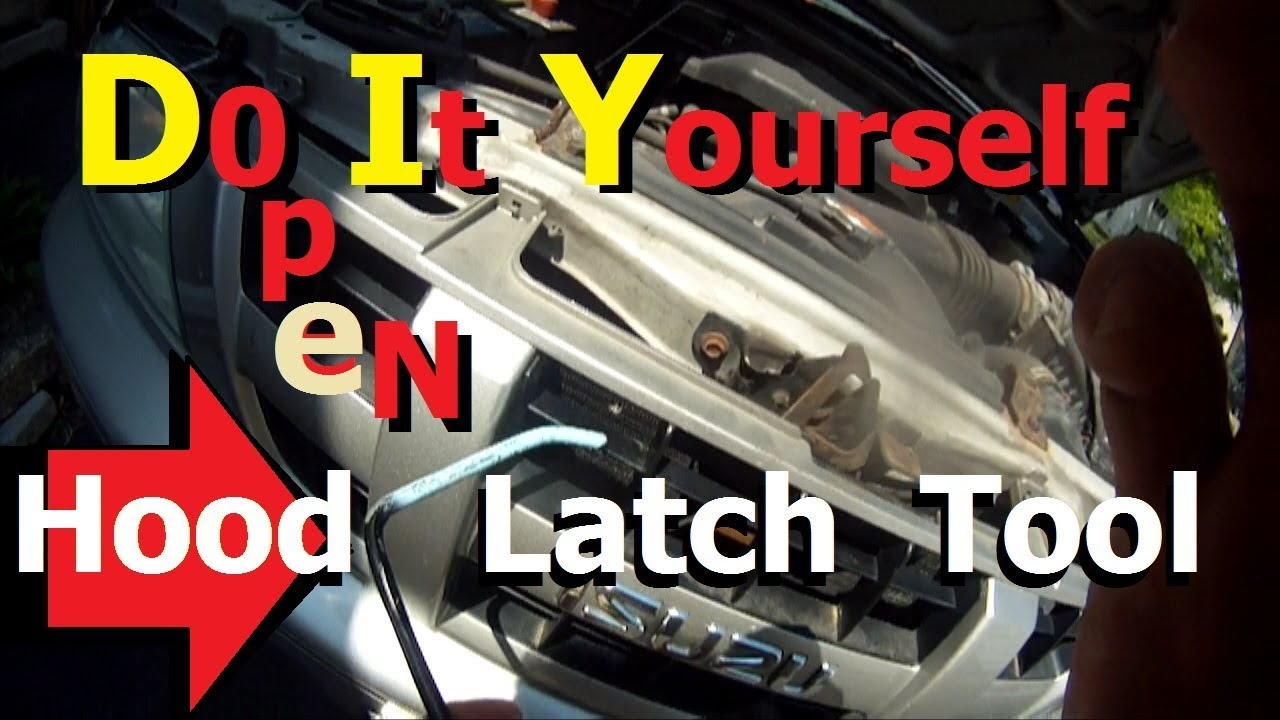 How To Open Car Hood When Cable Breaks