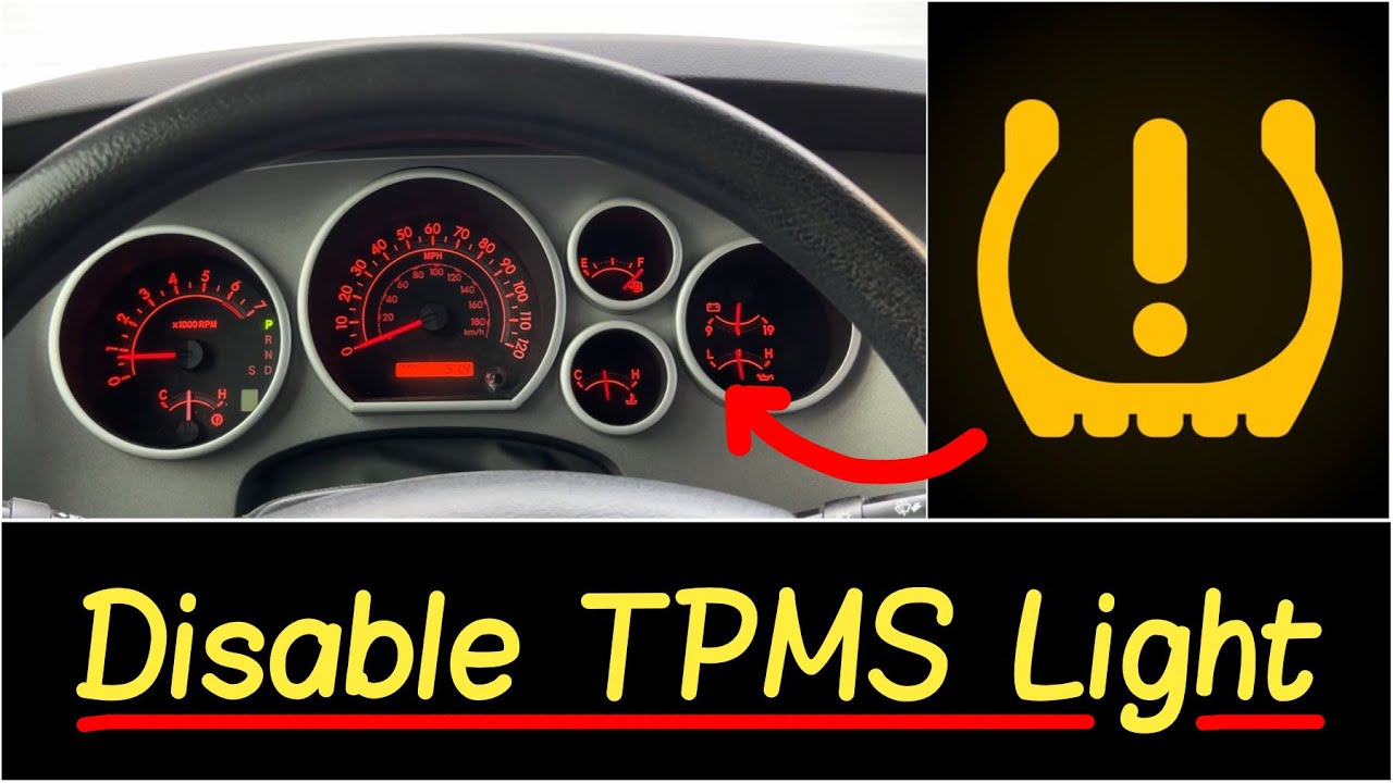 How To Turn Off Tpms Sensor How to Get Rid of or Turn Off the TPMS ⚠️ Indicator Light (Blinking