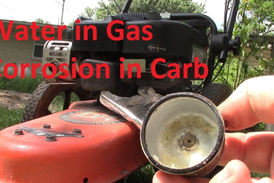 How To Get Water Out Of My Gas Tank How to Get Water Out of Lawn Mower Gas Tank