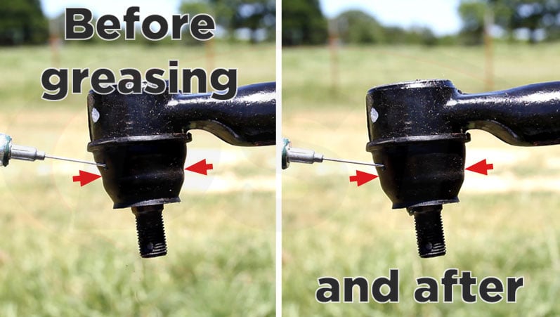 How To Grease Tie Rod Ends How to Grease a Tie Rod with or without a Zerk Fitting | Suspension.com