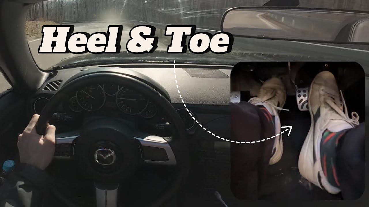 How To Heel And Toe Downshift How to HEEL & TOE and REV-MATCH | Tips for Smooth DOWNSHIFTING [POV