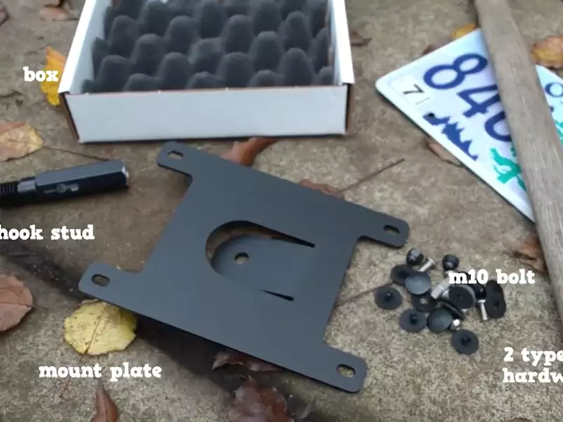 How To Install A Front License Plate Bracket