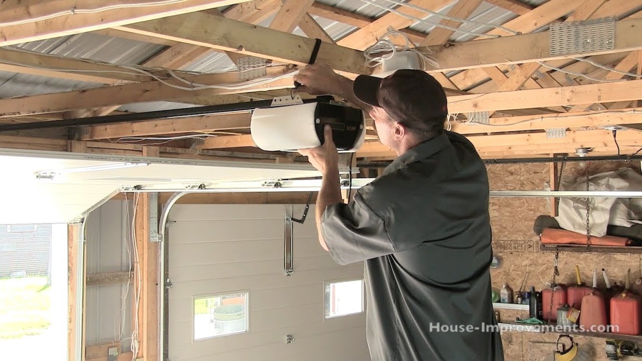 How To Setup Garage Door Opener
