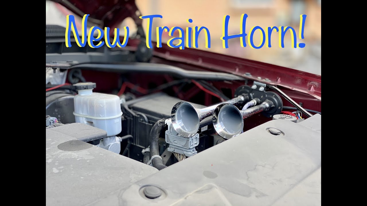 How To Instal A Train Horn How To Install A Train Horn On Your Chevy Silverado! - YouTube