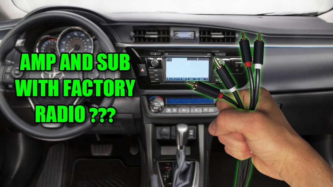 How To Hook Up Subs To A Stock Radio