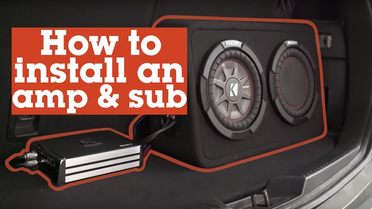 How To Hook An Amp Up In A Car How to install an amp and sub in your car | Crutchfield video - YouTube