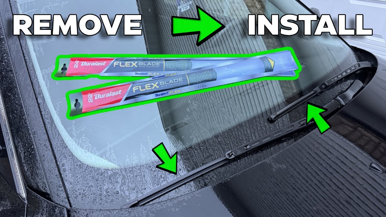 How To Install Duralast Windshield Wiper Blades How to Install Duralast Flex Wiper Blades - YouTube
