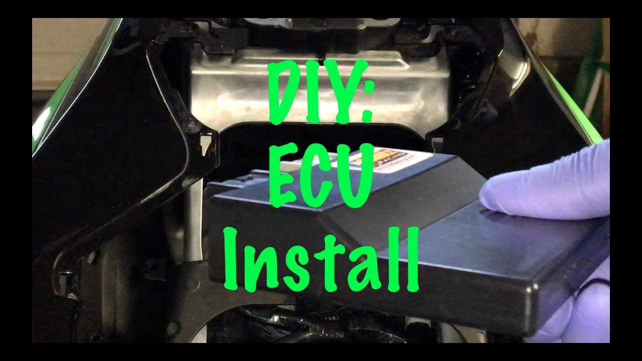 How To Reset An Ecu On A Car How to Install ECU on a Motorcycle - YouTube