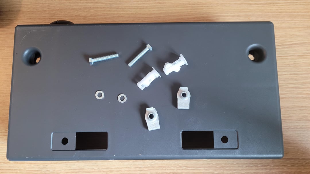 How To Mount Front License Plate Bracket