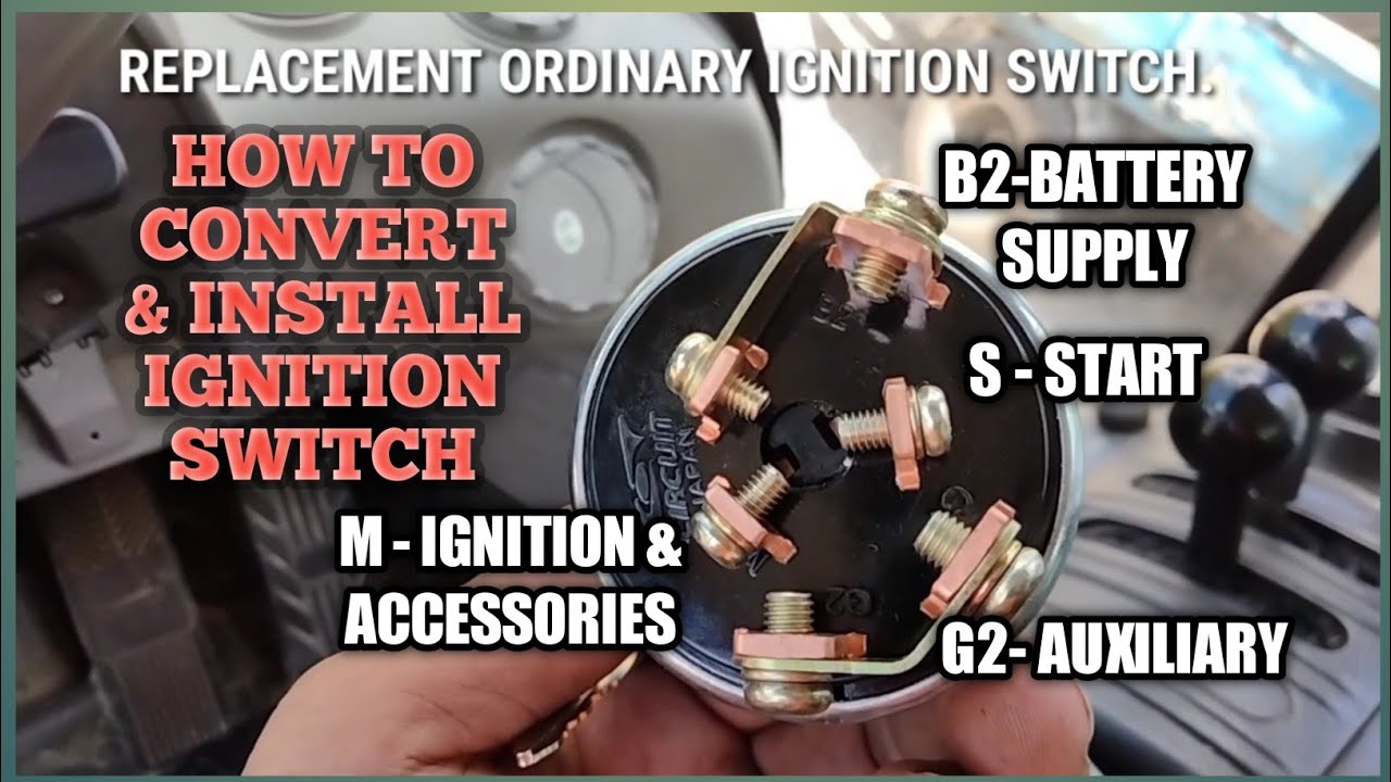 How To Install A Ignition Switch