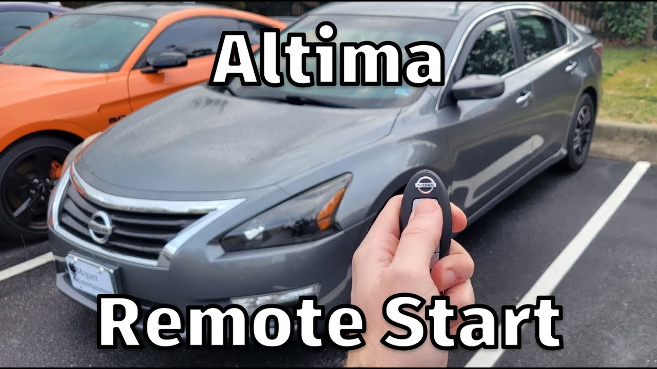 How To Remote Start A 2017 Nissan Altima