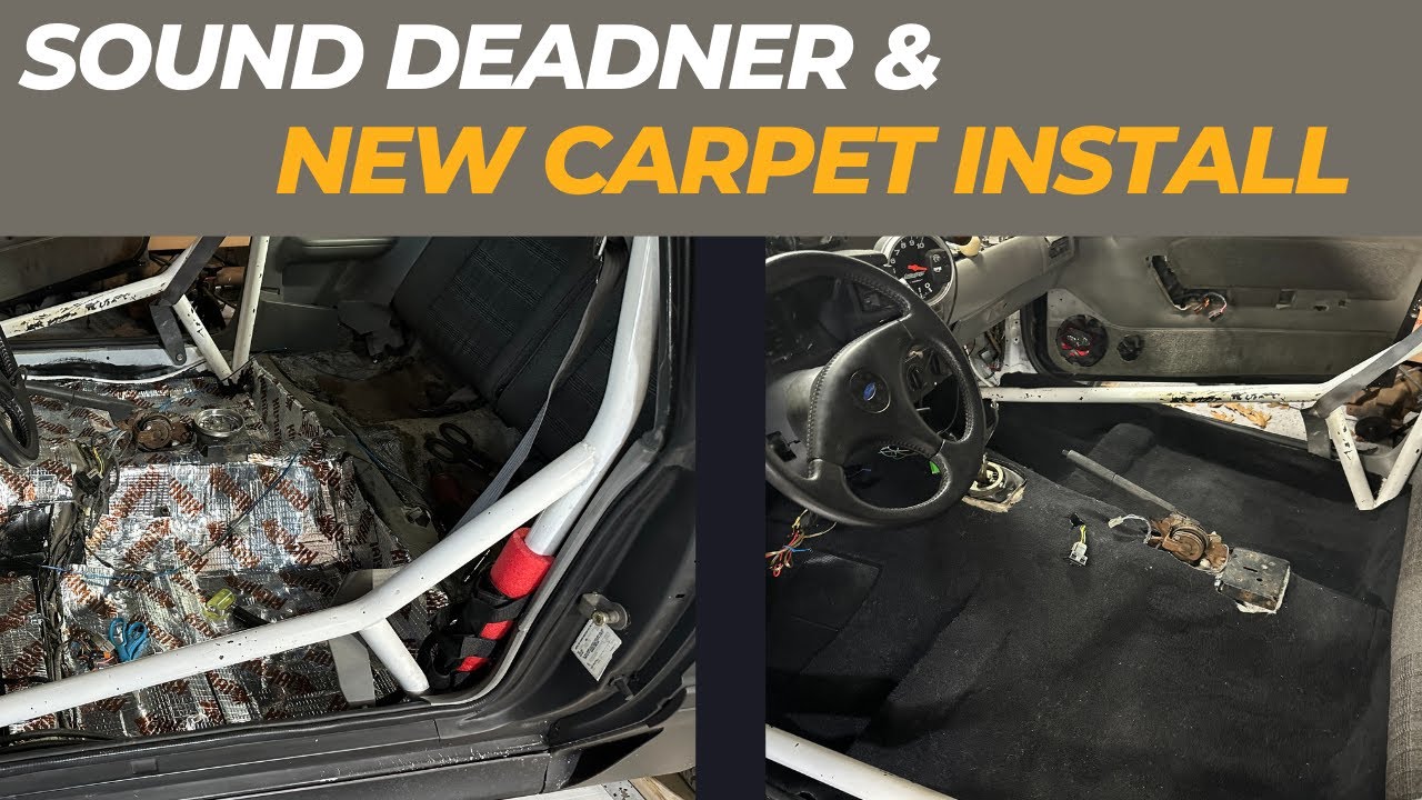 Carpet Replacement And Sound Deadening Installation