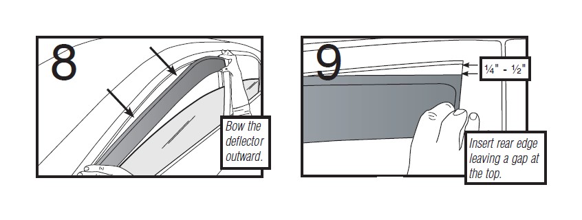 How To Install Weathertech Window Visors How to Install Weathertech Front Side Window Deflectors - Dark Smoke on