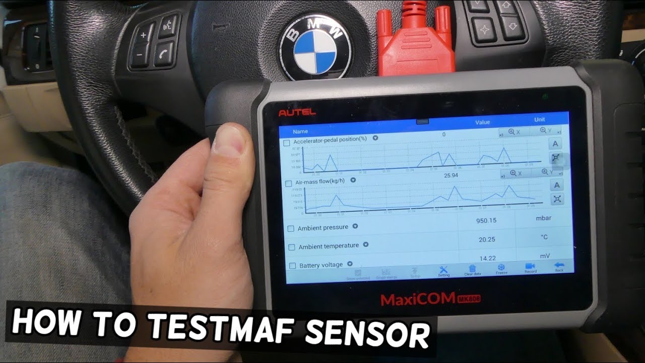 How To Test Maf Sensor With Multimeter HOW TO KNOW IF MAF SENSOR IS BAD. MASS AIR FLOW SENSOR TEST - YouTube