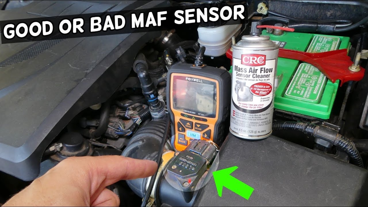 How To Check If Maf Sensor Is Bad HOW TO KNOW IF MAF SENSOR IS BAD OR GOOD. TEST MASS AIR FLOW SENSOR