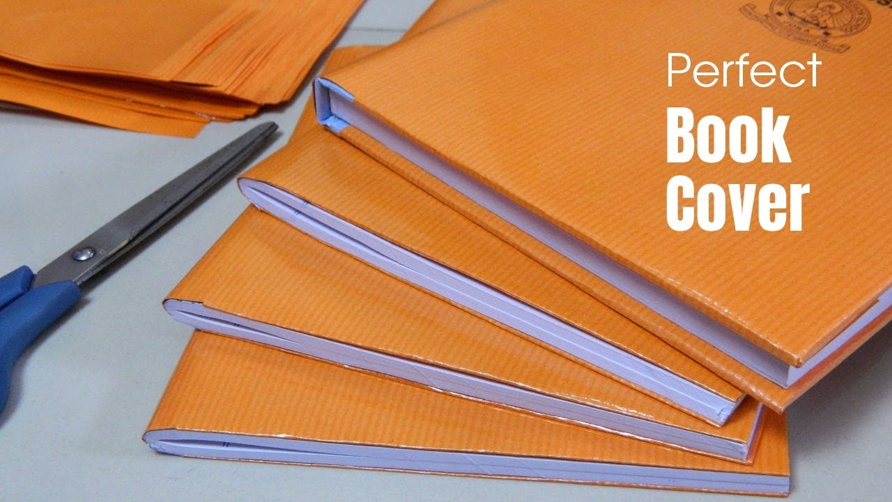 How To Make A Paper Textbook Cover How To Make A Book Cover Out Of Paper at James Kornweibel blog