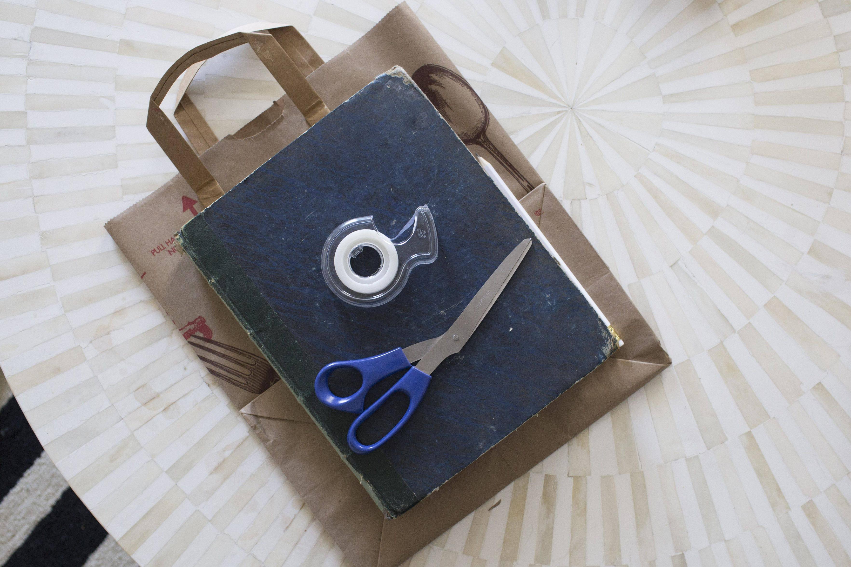 How To Make A Book Cover Out Of Paper Bag How to Make a Book Cover Out of Paper Bags - Paper Backs Books