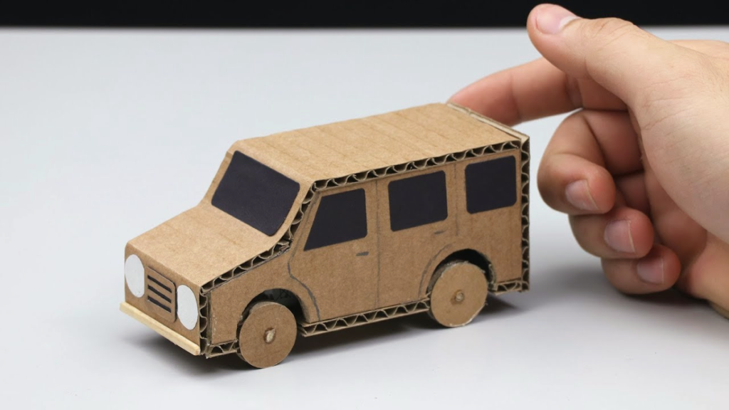 How To Make A Car Of Cardboard