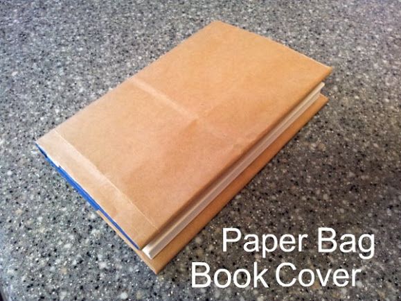 How To Cover Book With Paper Bag How To Make a Paper Bag Book Cover | Paper bag book cover, Paper bag