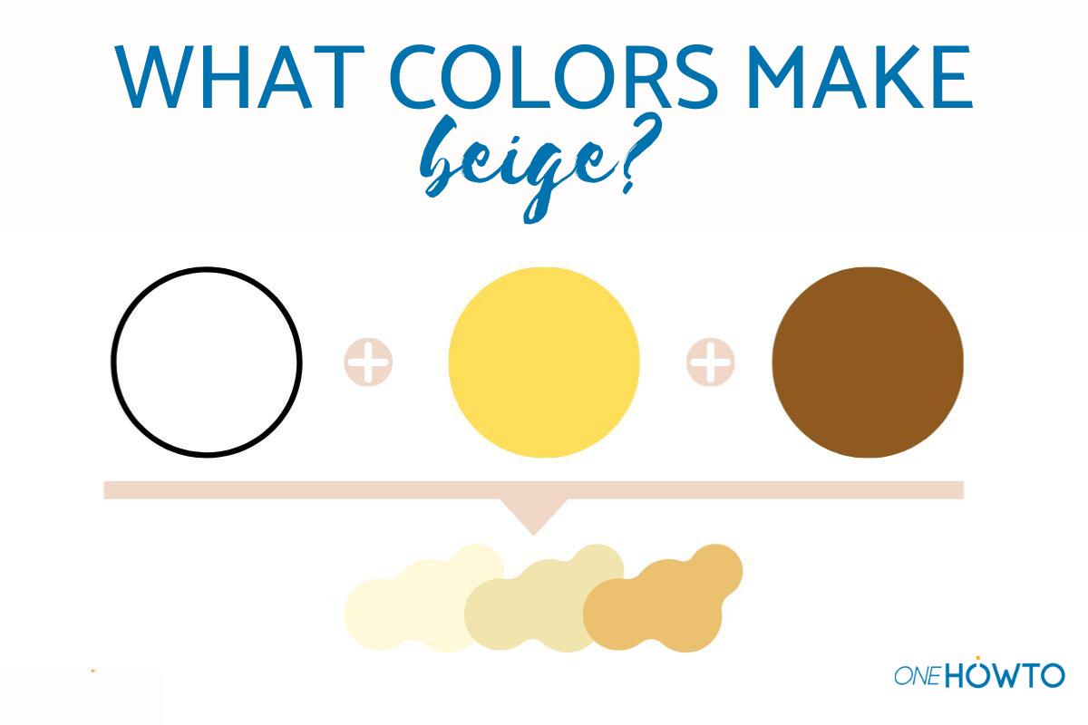 How Do You Make The Color Beige