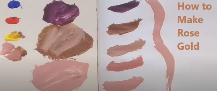 How To Make Rose Gold Paint