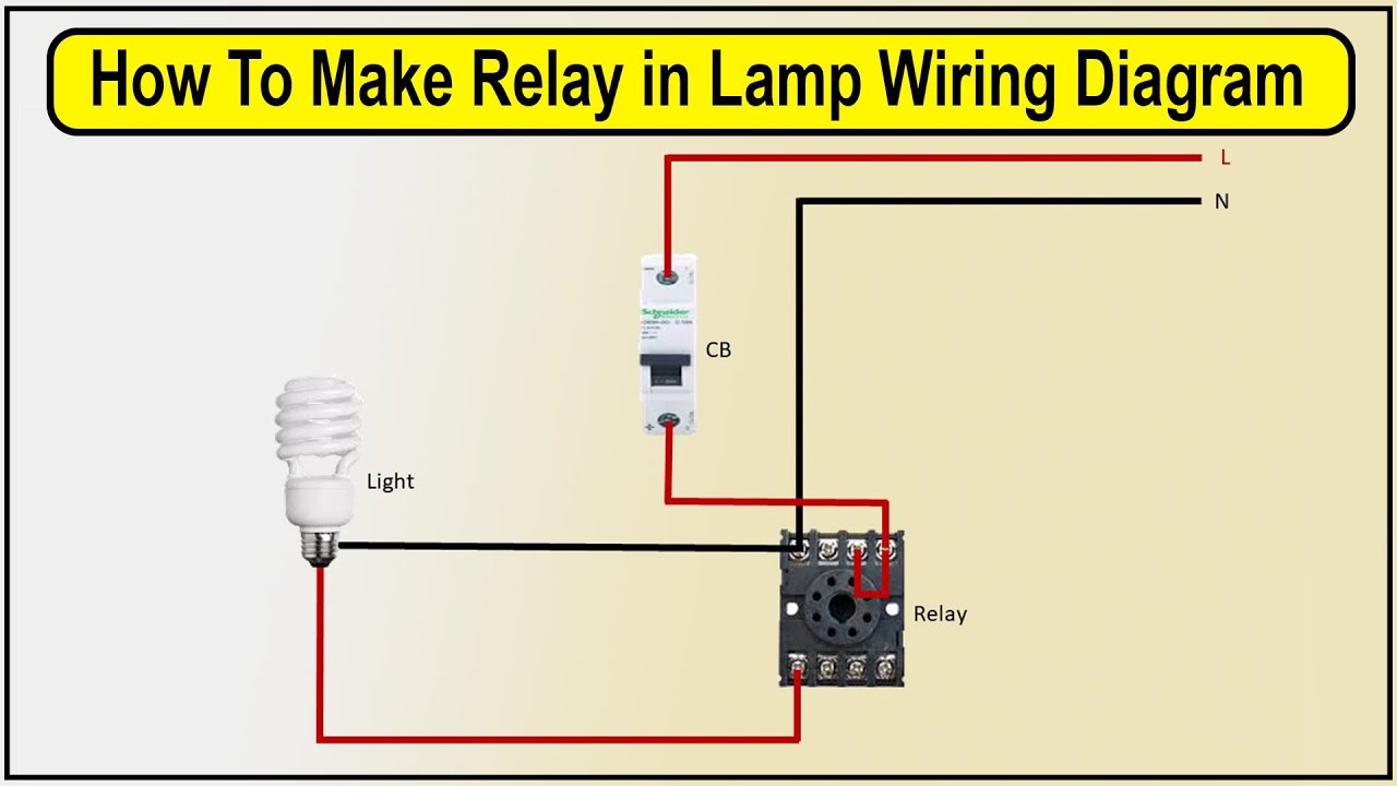 How To Pull Relay From Fuse Box How To make Relay in Lamp Wiring Diagram | relay and switch wiring