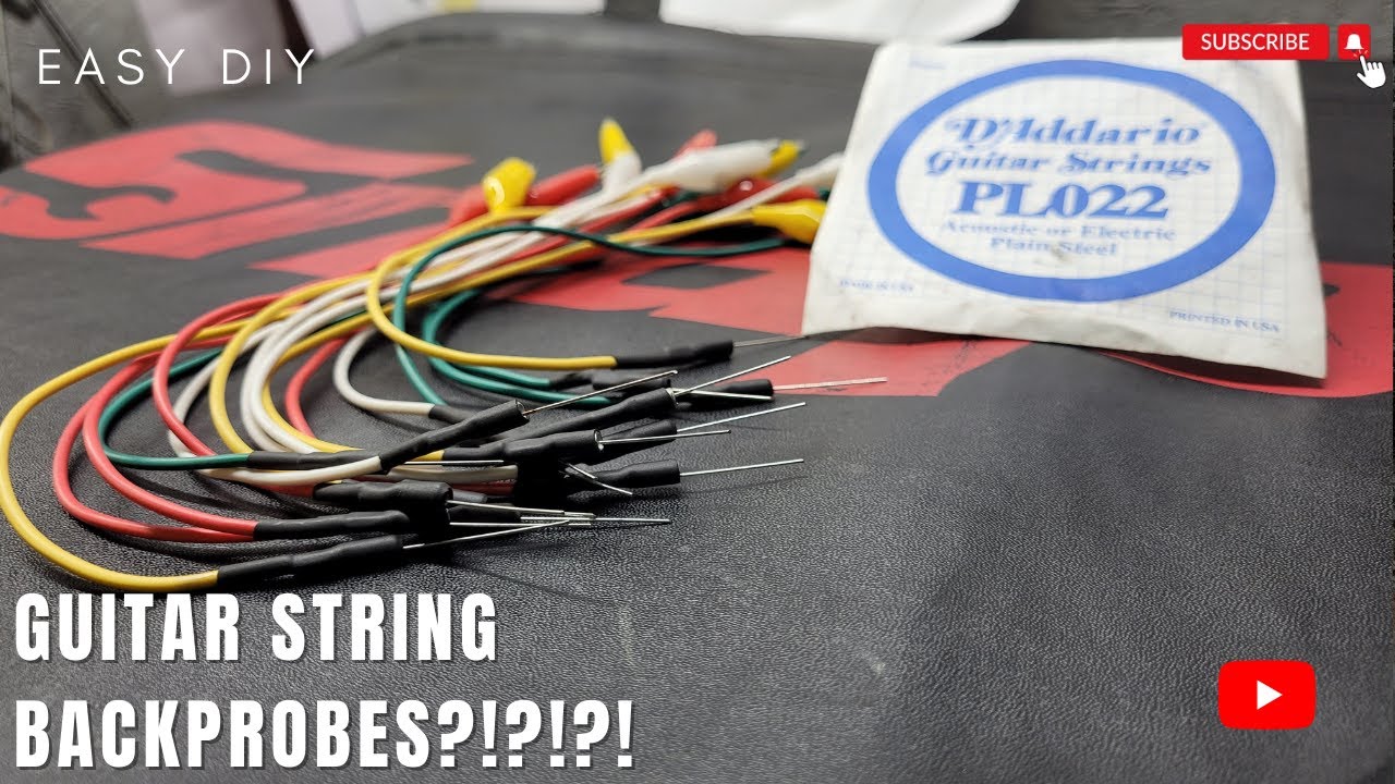 How To Back Probe A Connector How to make the best DIY back probes in 2 minutes. - YouTube