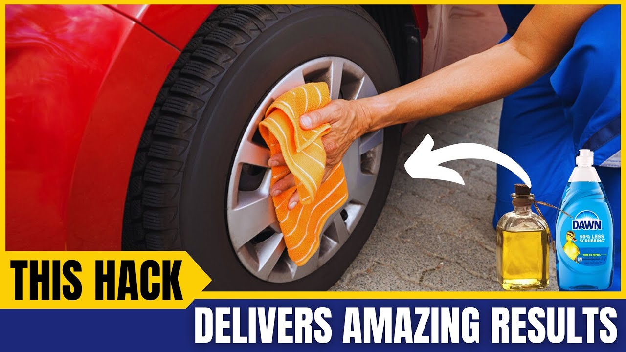 How To Make Tires Black Again