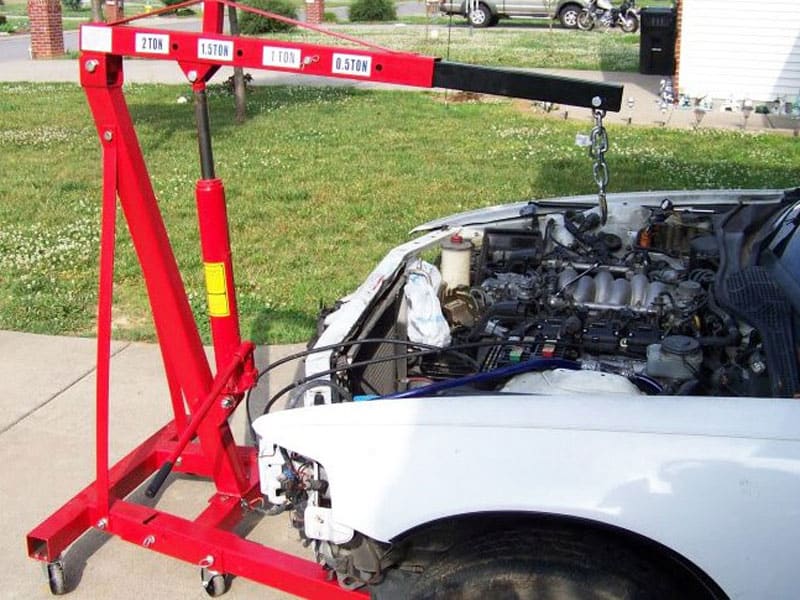How To Lift Engine Without Hoist How To Move An Engine Without A Hoist