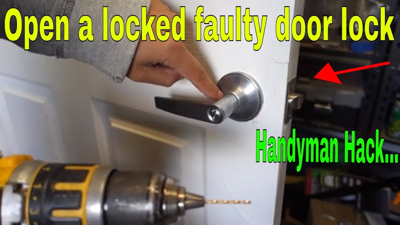 Door Handle Stuck How To Open