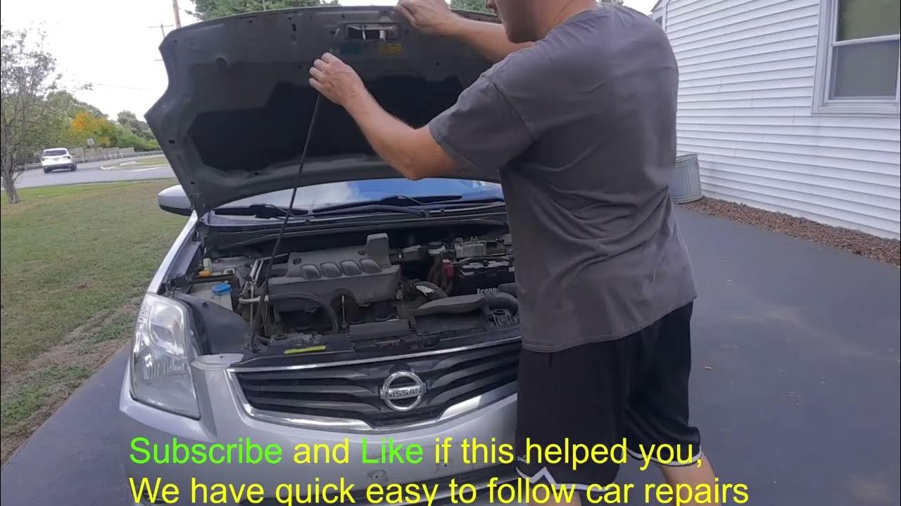 How To Open The Hood Of A Nissan Sentra