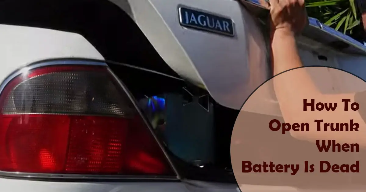 How To Open Nissan Maxima Trunk With Dead Battery How To Open Trunk With Dead Battery Nissan Maxima at Wendy Elkins blog