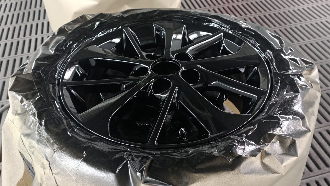 How To Paint Your Rims Black