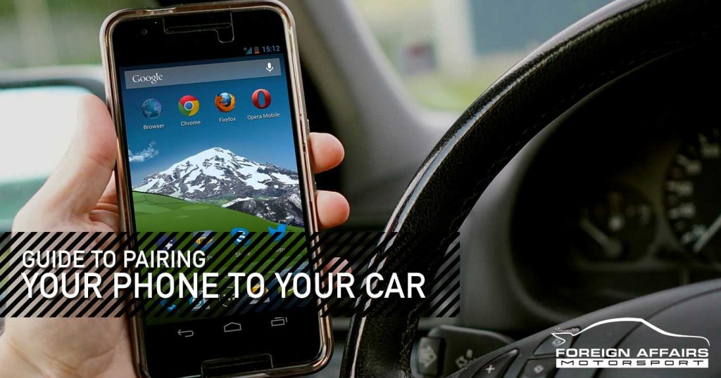 How To Pair Cell Phone With Car