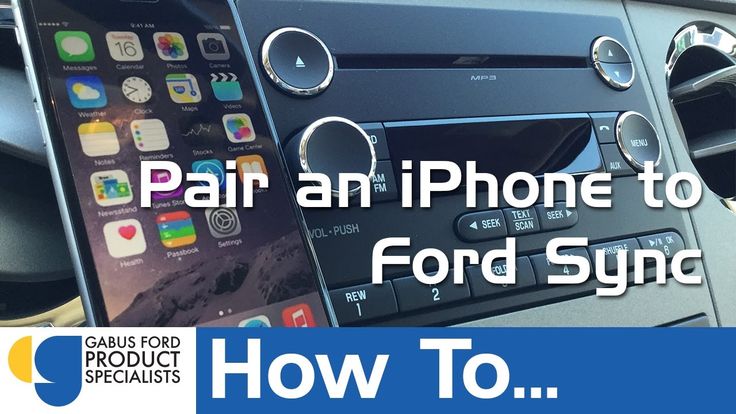 How To Pair Iphone To Ford Sync