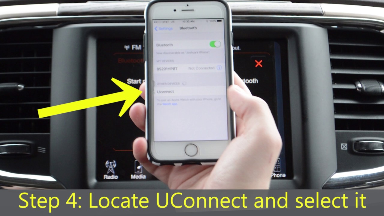 How To Pair Phone To Uconnect