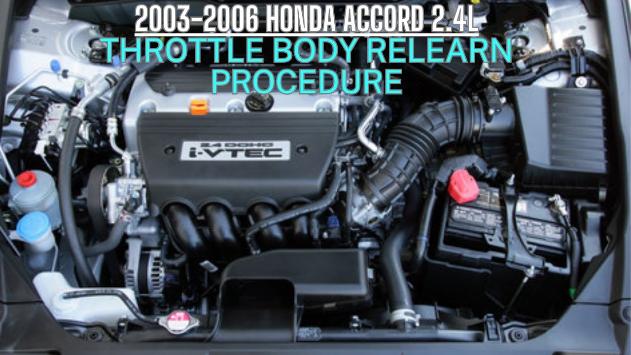 How To Relearn A Throttle Body How to perform a throttle body relearn on your 2003-2006 Honda vehicle