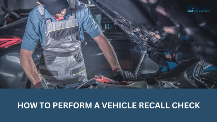 How To Check For Recalls On A Car