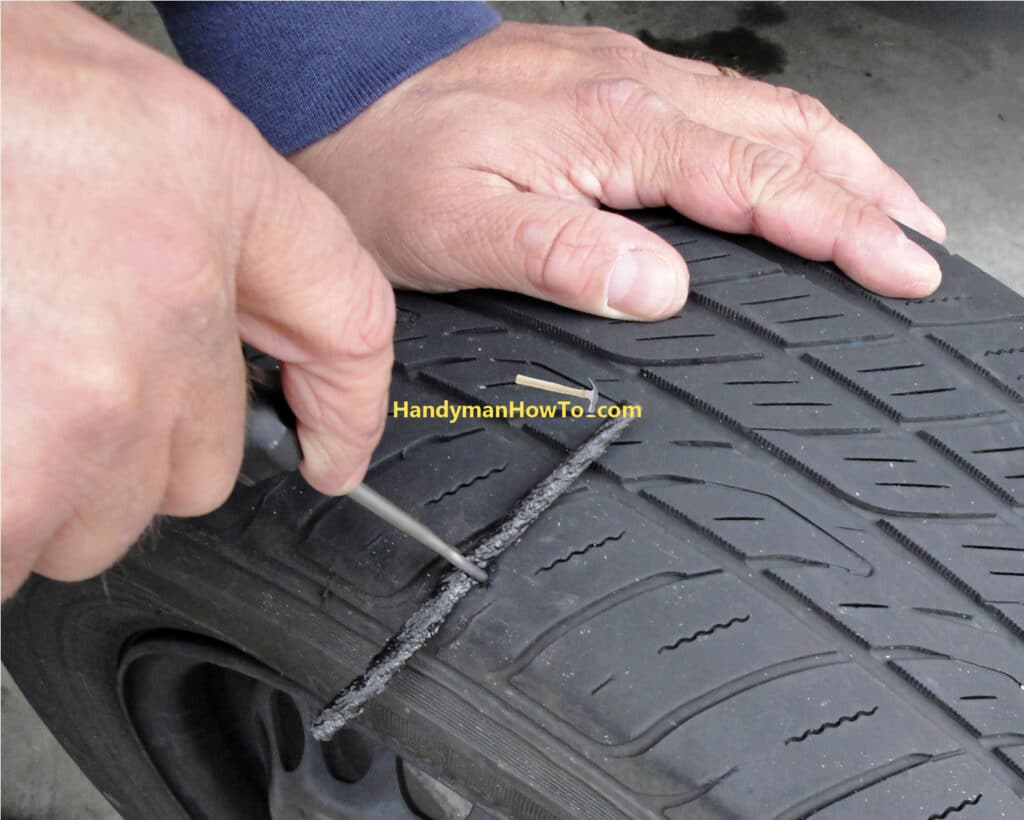 How To Use A Tire Plug