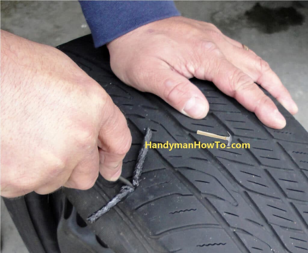 How To Use A Tire Plug How to Plug a Tire (Step-by-Step Guide)