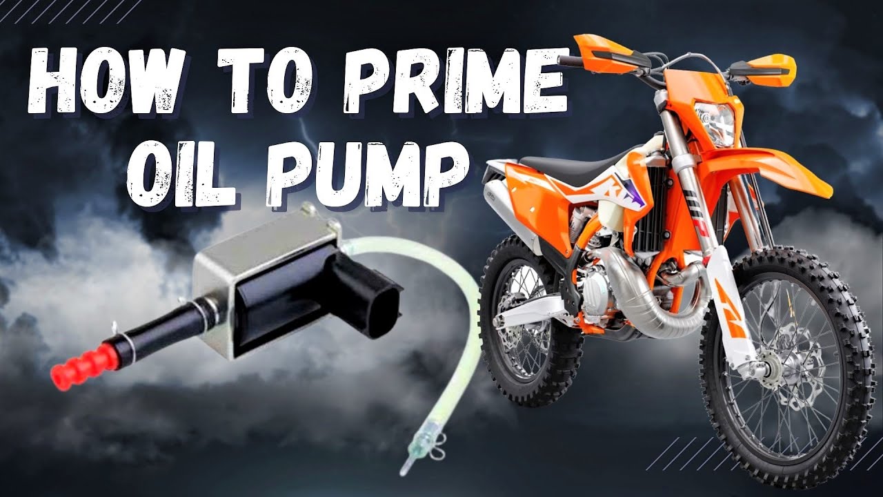 How To Prime A Oil Pump How to Prime the Oil Pump on KTM TPI Models and Prevent Engine Damages