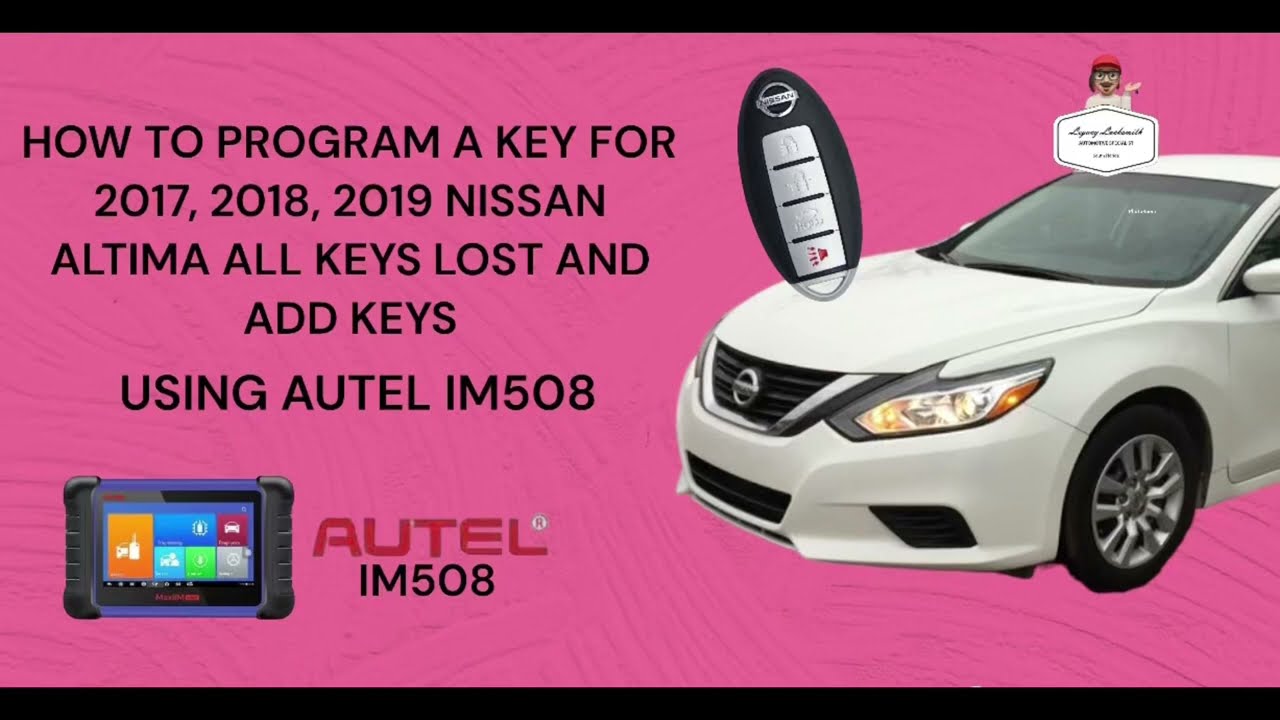 How To Start My Nissan Altima With The Key HOW TO PROGRAM A KEY FOR 2017, 2018, 2019 NISSAN ALTIMA ALL KEYS LOST