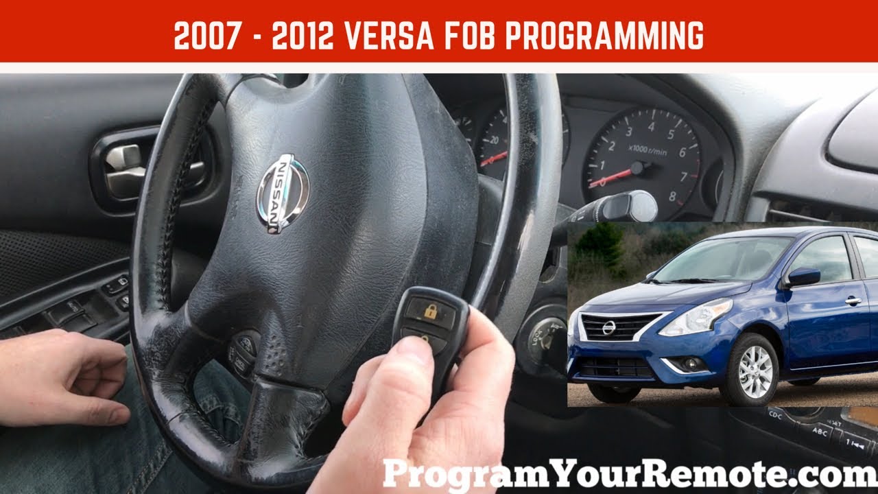 How To Start Nissan Versa With Key