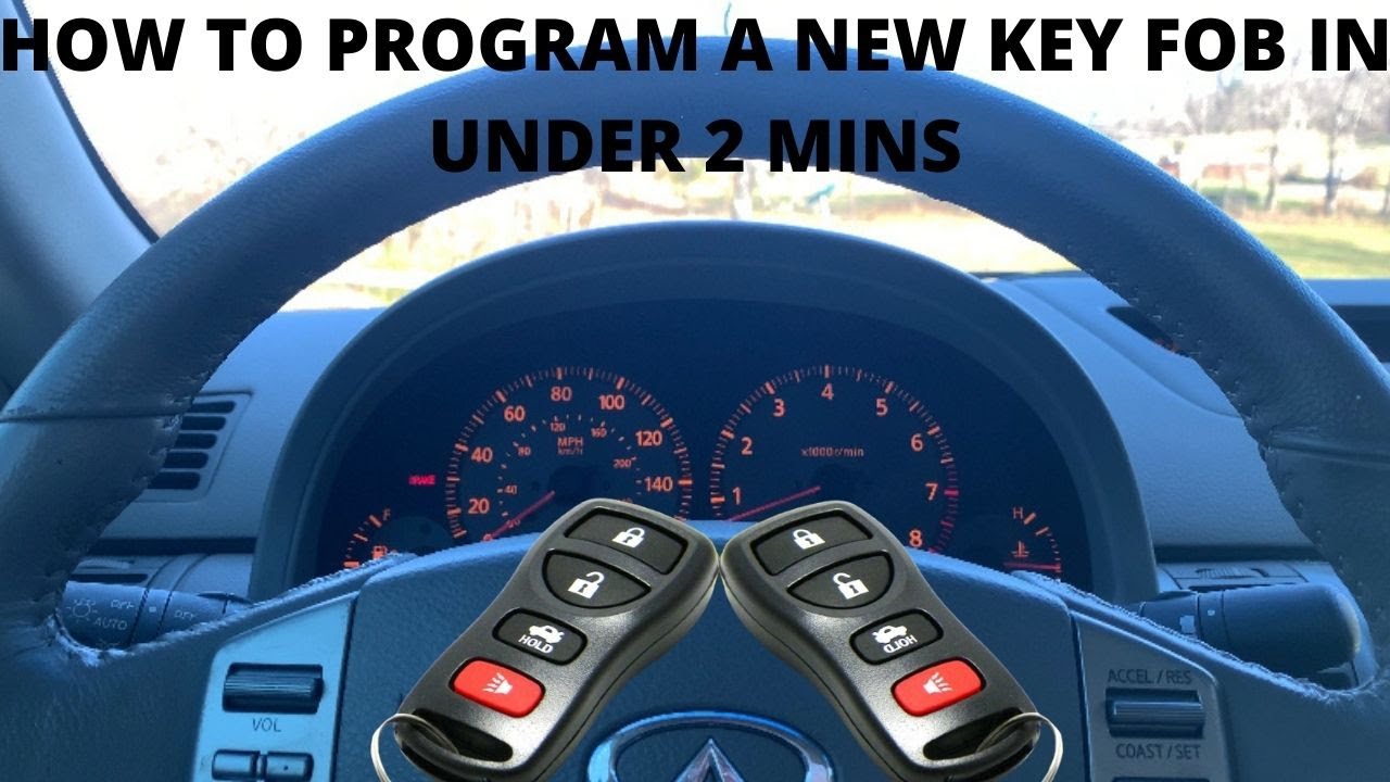 How To Program A Infiniti Key Fob How To Program an Infiniti G35 Remote Key Fob - YouTube