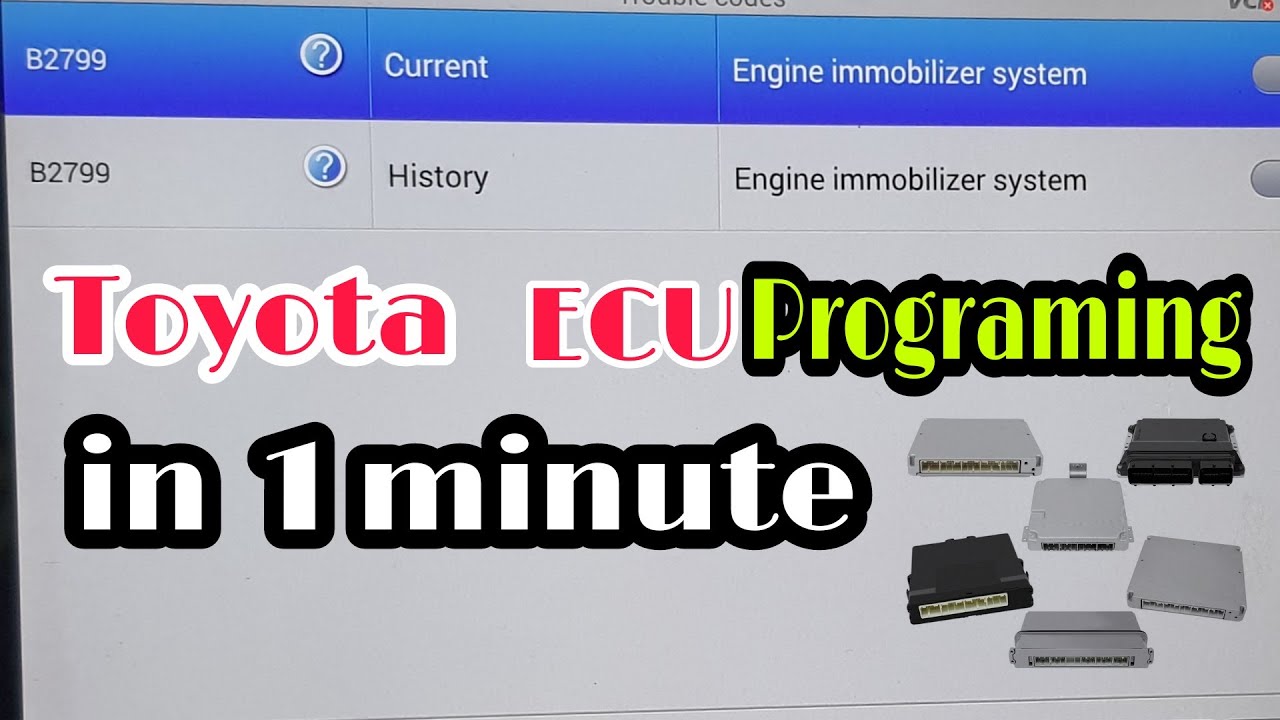 How To Program Toyota Ecu Manually